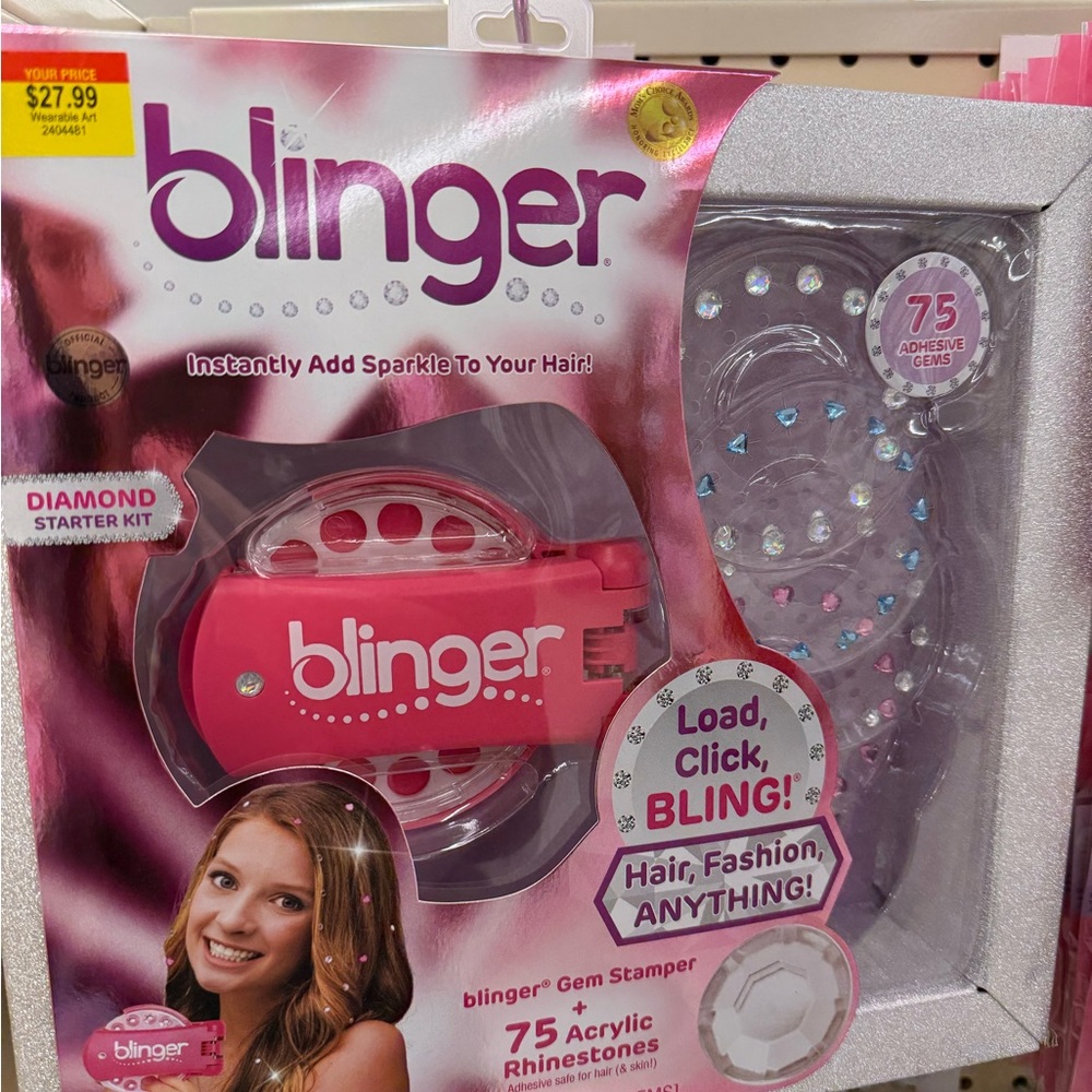 Diamond Starter Kit Gem Stamper - Pink